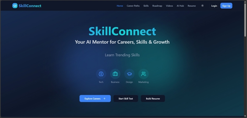 SkillConnect – Connects skills with careers – screenshot 2
