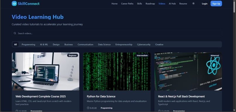 SkillConnect – Connects skills with careers – screenshot 5