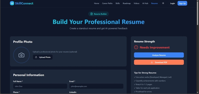 SkillConnect – Connects skills with careers – screenshot 7