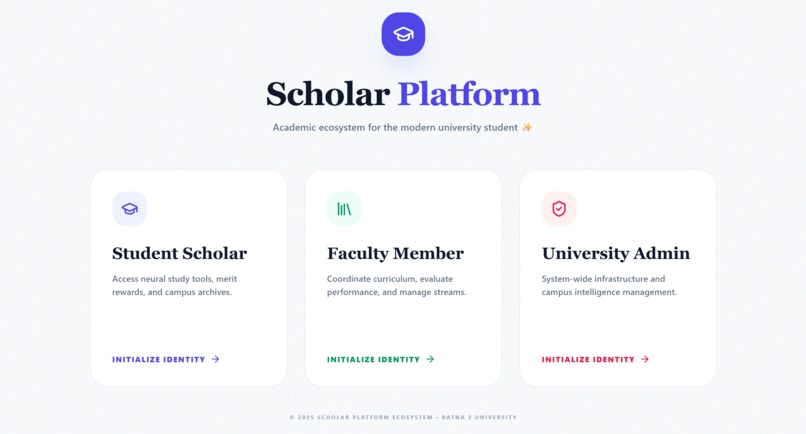 Scholar Platform – screenshot 1
