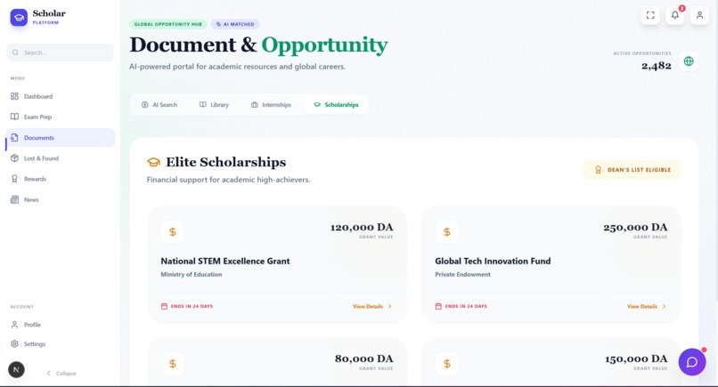 Scholar Platform – screenshot 5