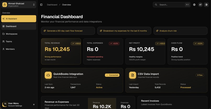 FinChat – screenshot 1