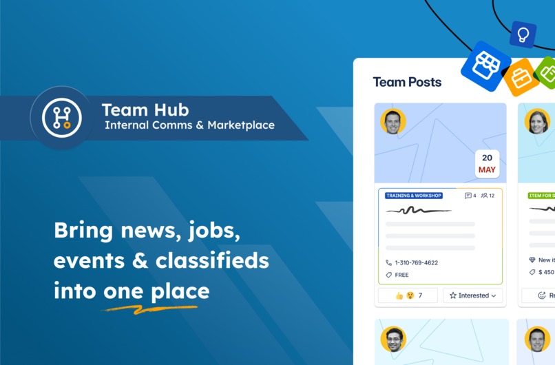 Team Hub for Confluence – screenshot 1
