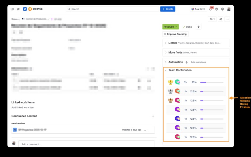 Team Contribution for Jira – screenshot 3