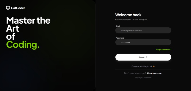 CatCoder – screenshot 1