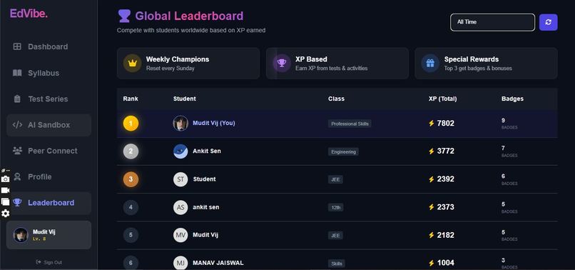 EdVibe, AI companion for students. – screenshot 4