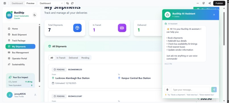 BusShip – screenshot 2