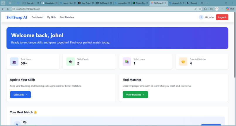 SkillSwap AI – screenshot 4