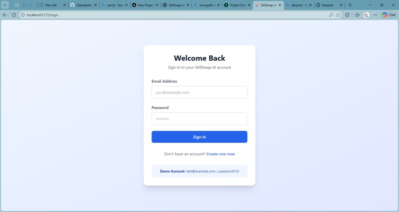 SkillSwap AI – screenshot 5