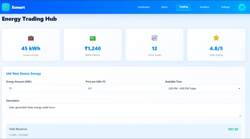 eSmart Energy Platform | Devpost