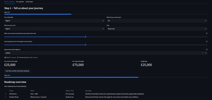 Open-Visa-Pathway  – screenshot 1