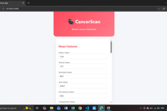CancerScan-AI – Breast Cancer Detection Web App
