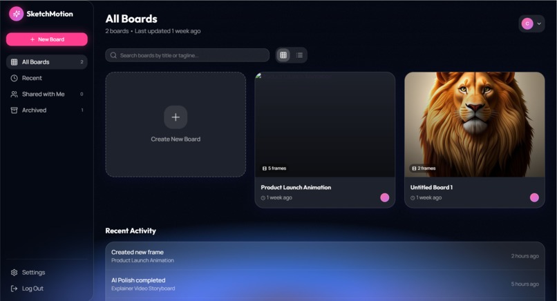 sketchmotion – screenshot 1