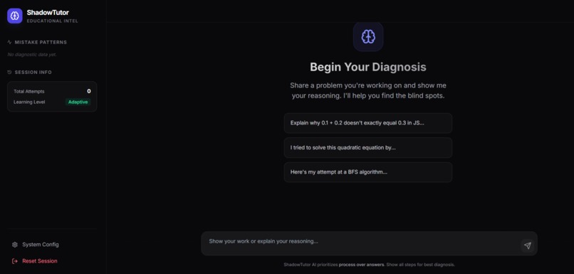 ShadowTutor AI – screenshot 1