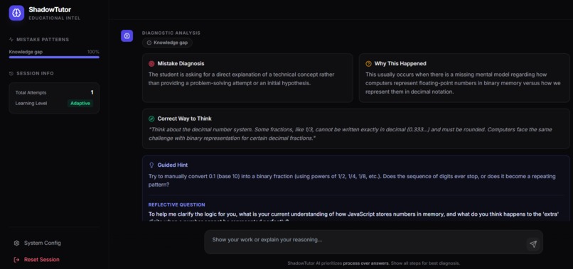 ShadowTutor AI – screenshot 2