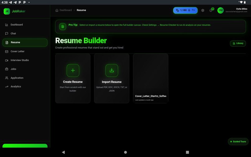 Jobraker – screenshot 1