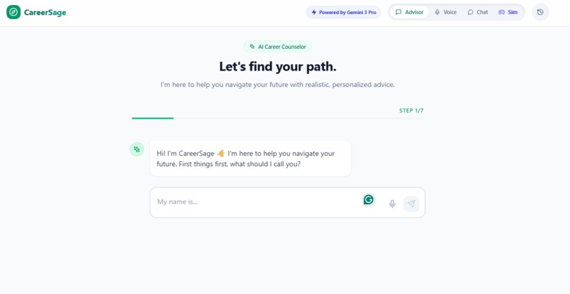 CareerSage – screenshot 1