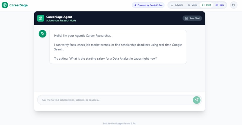 CareerSage – screenshot 2