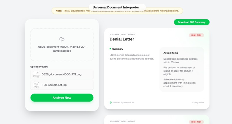 Universal Document Interpreter | Devpost
