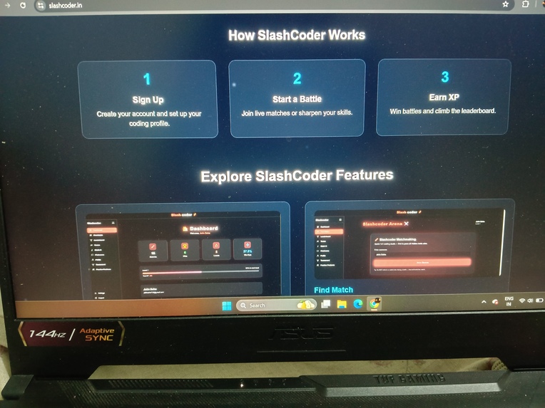 Slashcoder – screenshot 1