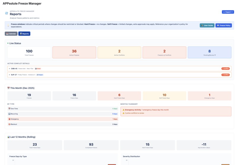 APPsolute Freeze Manager – screenshot 2