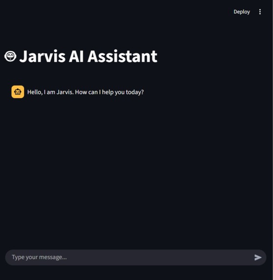 JARVIS A.I  – screenshot 1