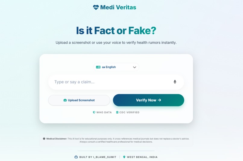 Medi-Veritas – screenshot 1