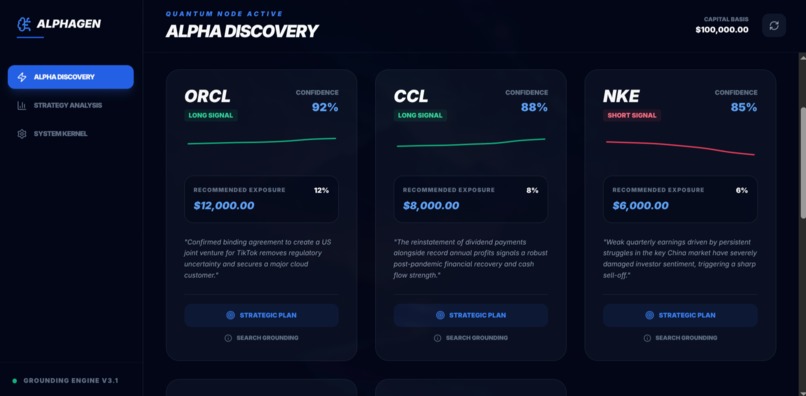 AlphaGen AI  – screenshot 1