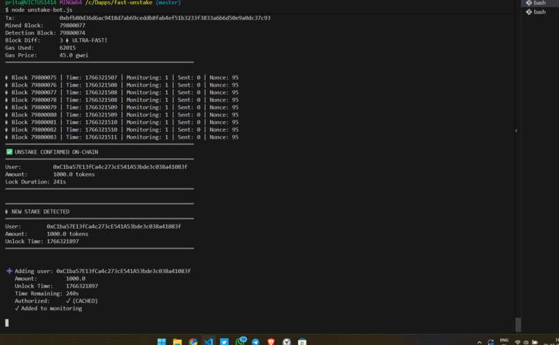 Fast-Unstake – screenshot 4