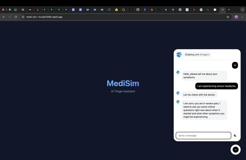 MediSim: The AI Triage Nurse – screenshot 3