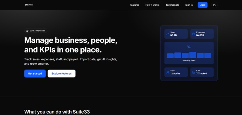 suite33 – screenshot 1