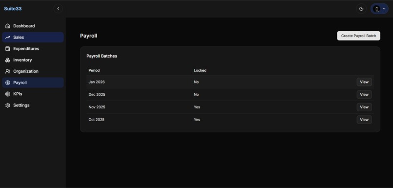 suite33 – screenshot 3