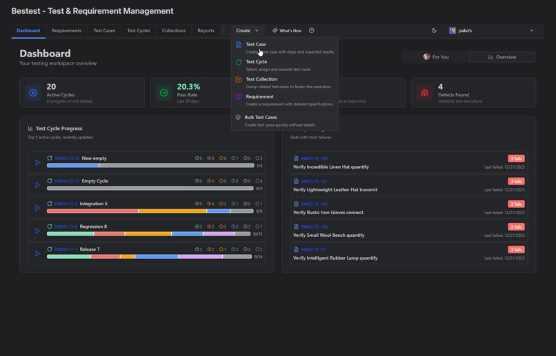 BesTest - Requirement & Test Management for Jira Cloud – screenshot 8