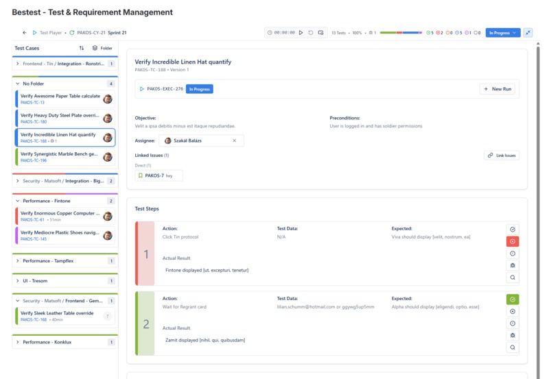 BesTest - Requirement & Test Management for Jira Cloud – screenshot 4