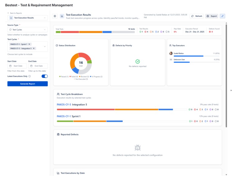 BesTest - Requirement & Test Management for Jira Cloud – screenshot 6