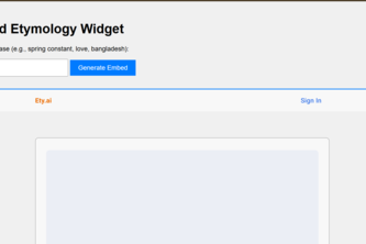 Ety.ai Magic Embed