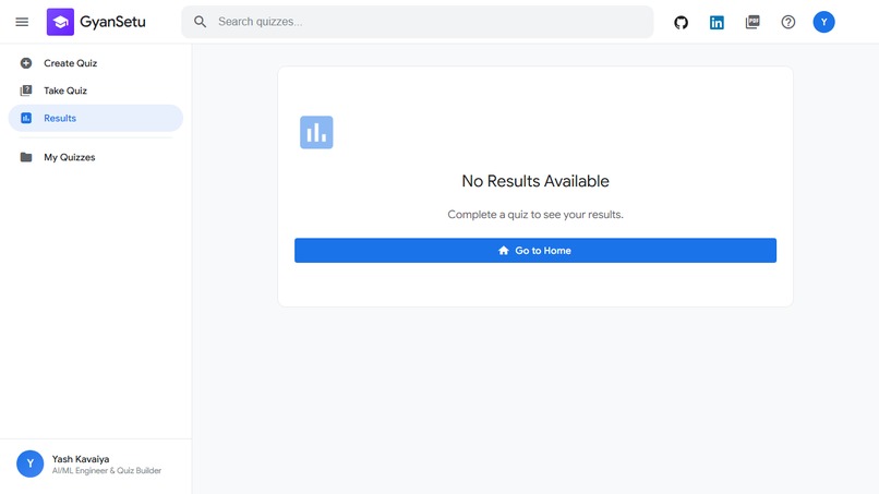 GyanSetu - AI-Powered Quiz Generation Platform – screenshot 6