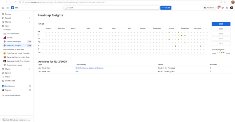Heatmap Insights – screenshot 2
