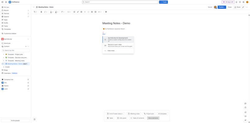 SprintScribe AI – screenshot 2