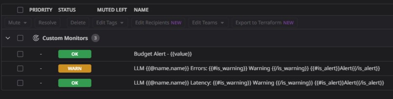 No Vibe No Code x Datadog - LLM Monitoring  – screenshot 3