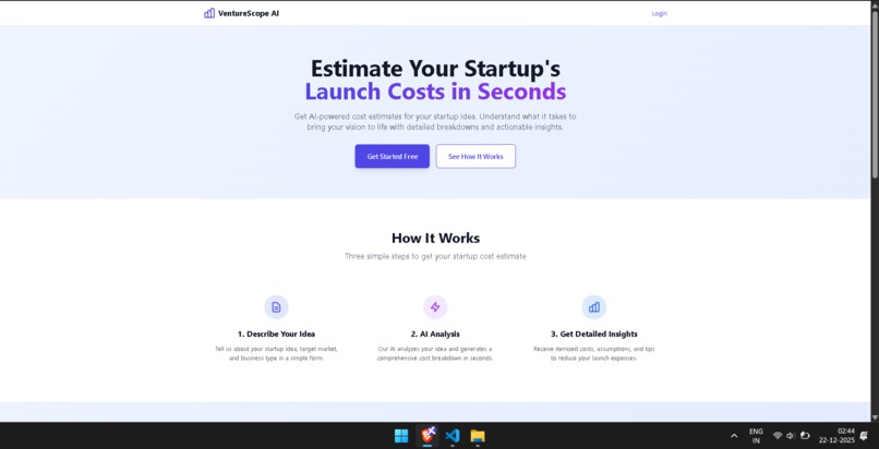 Venture-Scope AI – screenshot 2