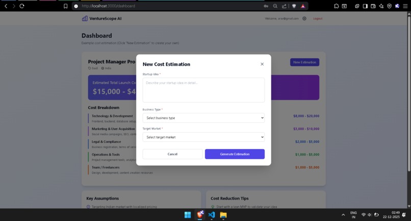 Venture-Scope AI – screenshot 4
