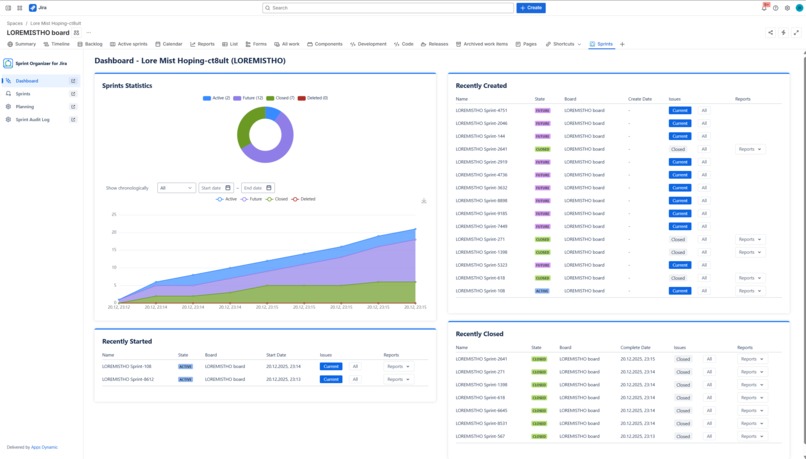 Sprint Organizer for Jira – screenshot 4
