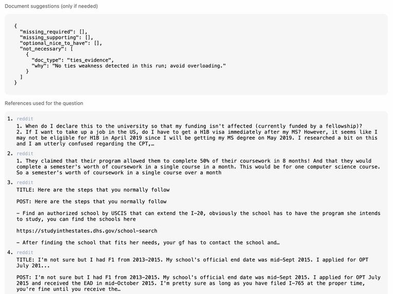 VisaPulse – screenshot 3