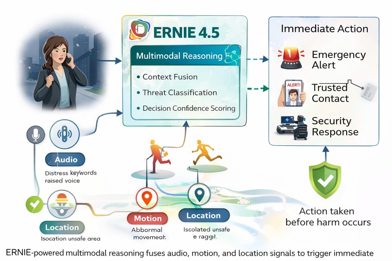 AllSensesAI Guardian — Silent Emergency Detection with ERNIE – screenshot 2