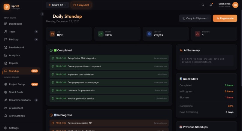 Rovo Sprint Strategist – screenshot 13