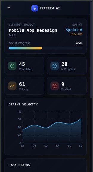 Pitcrew AI – screenshot 2