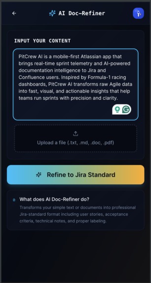Pitcrew AI – screenshot 5