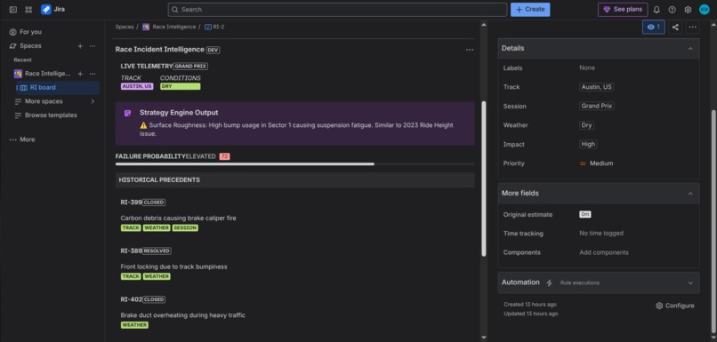 Race Incident Intelligence System – screenshot 2