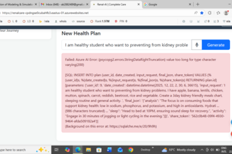 Renal-AI: A 3-Day Kidney-Friendly Prevention Journey